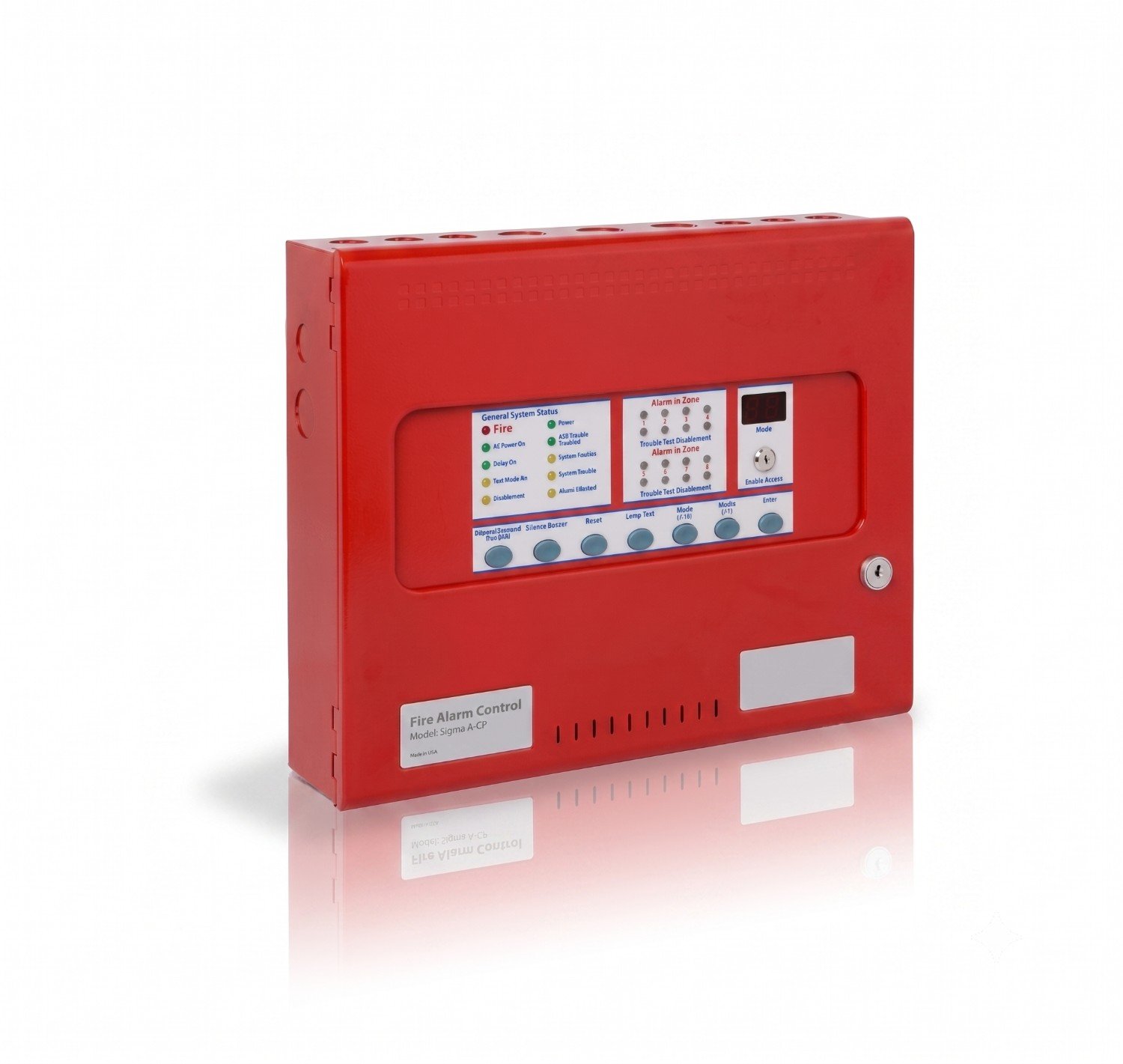CONVENTIONAL ALARM PANEL (TWO ZONE)